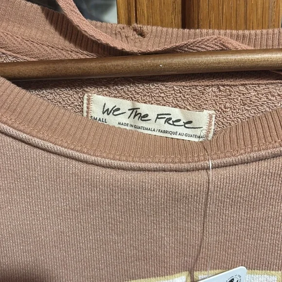 We The Free Graphic Camden Pullover - Brown Combo Amsterdam - Picture 8 of 8